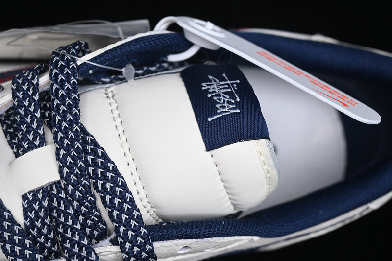 Travis Scott Fragment Design Nike Air Jordan 1 Low OG SP Navy Blue White Sneakers