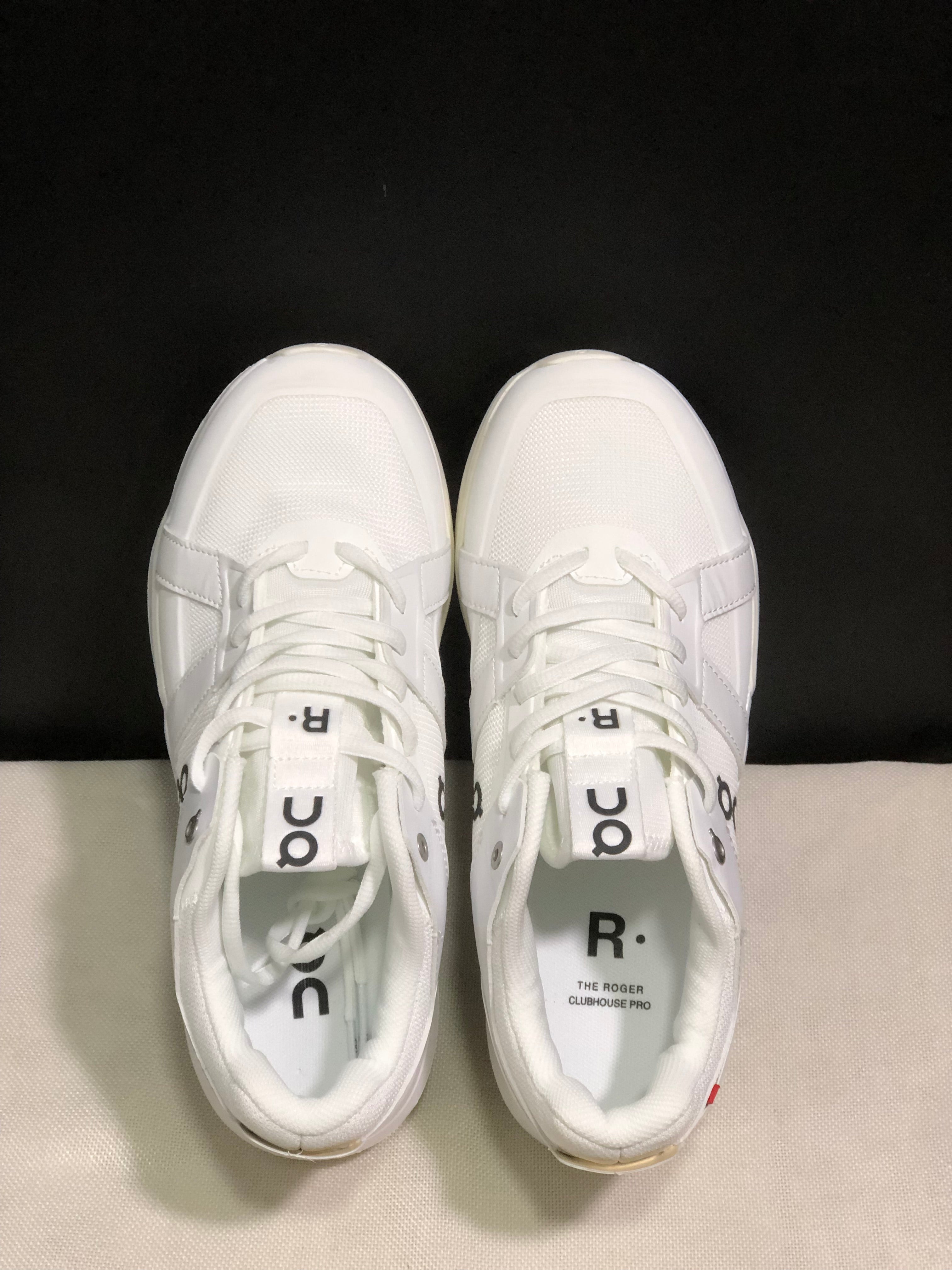 On Running The Roger Clubhouse Pro Anti-Slip Sports Shoes All White