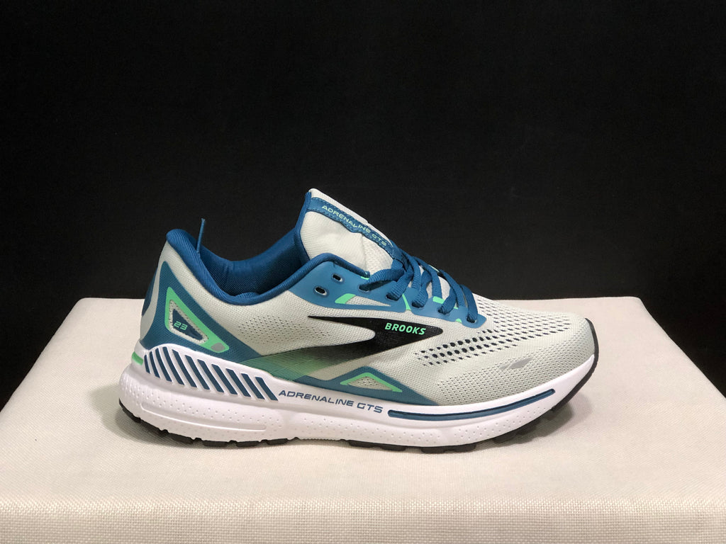 Brooks Adrenaline GTS 23 Shock-absorbing Wear-resistant Low-top Running Shoes Moroccan Blue