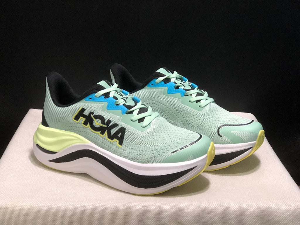 Hoka One One Skyward X Anti-slip Wear-resistant Running Shoes Sneakers Light Green