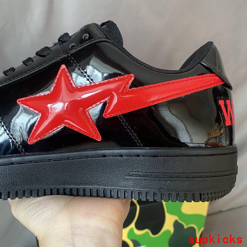 A Bathing Ape Bape Sta Low Shark Black