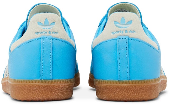 Sporty Rich Adidas Samba1 OG Blue Rush IE6975 Lifestyle Shoes