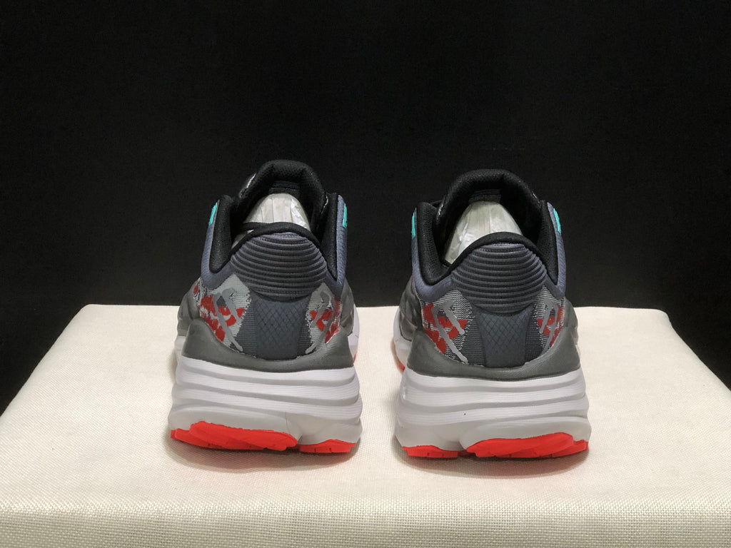 Hoka One One Stinson 7 Comfortable Anti-slip Outdoor Running Shoes Sneakers Gray/Red