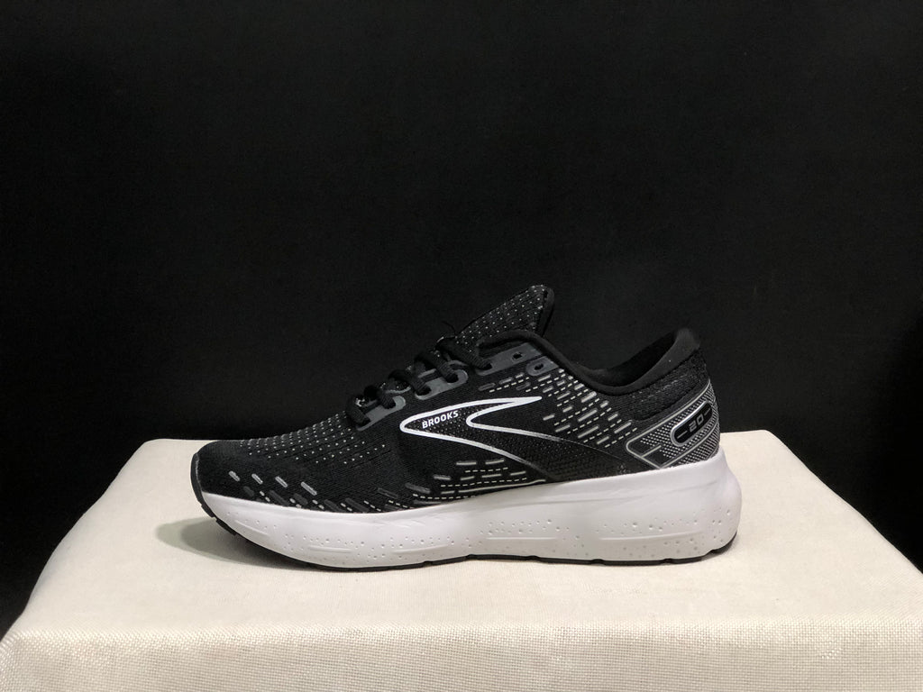 Brooks Glycerin GTS 20 Shock-absorbing Wear-resistant Running Shoes Black/White