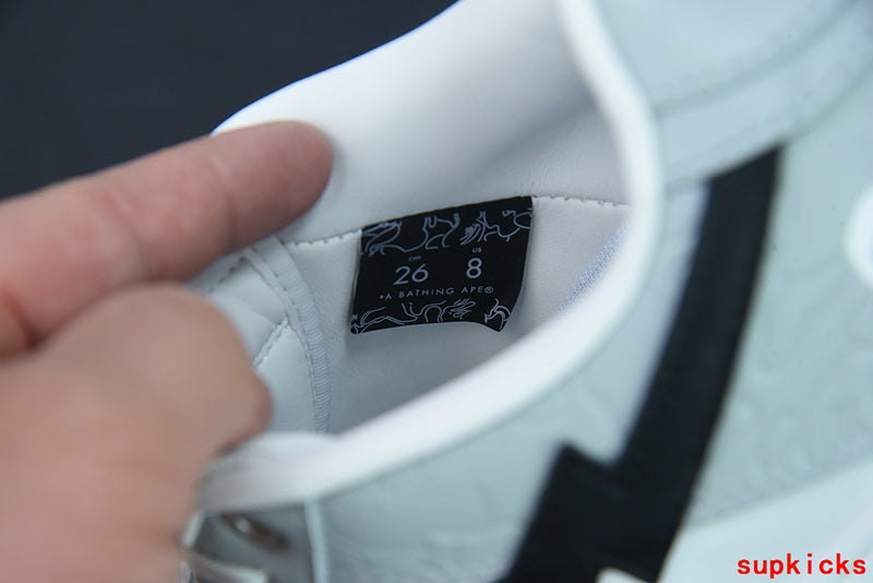 A Bathing Ape Bape Sta Low Grey Black