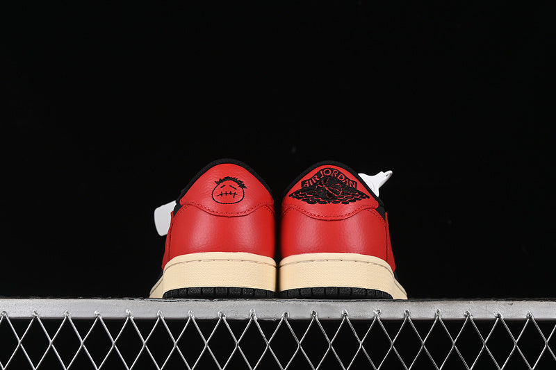 Travis Scott Nike Air Jordan 1 Low OG Black Red Sneakers
