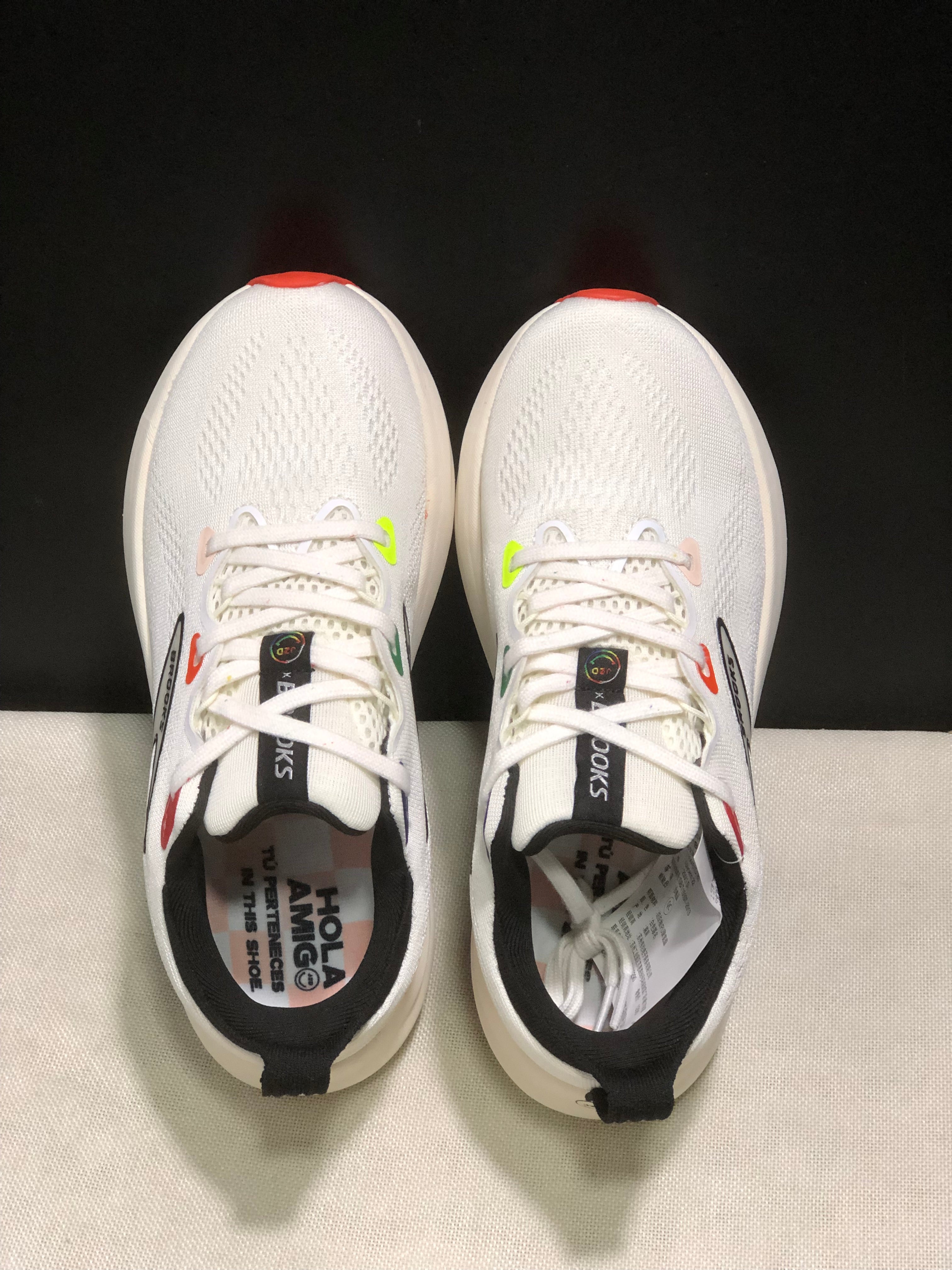 Brooks Glycerin 22 Comfortable Running Shoes White Collaboration