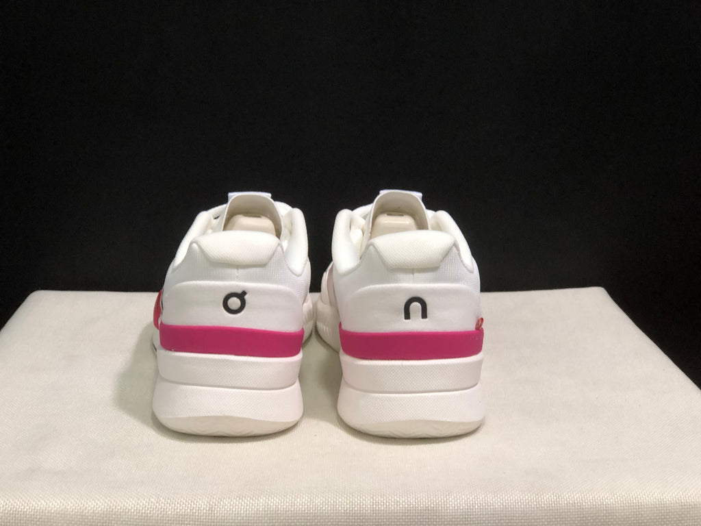 On Running The Roger Pro 2 Breathable Mesh Training Running Shoes White/Rose Red