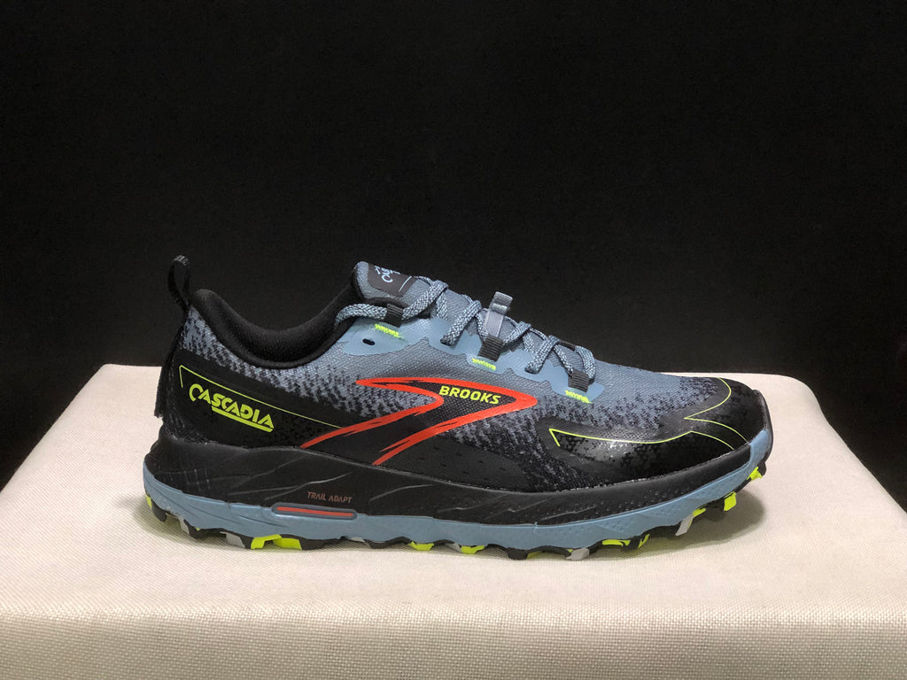 Brooks Cascadia 18 Low-top Running Shoes Citadel/Ebony/Lime