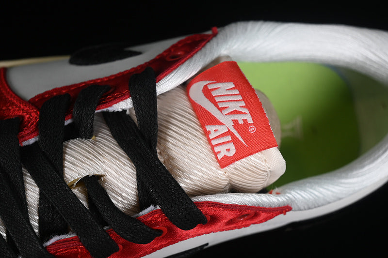 Trophy Room Nike Air Jordan 1 Low OG Away Sail Black Varsity Red Muslin Sneakers