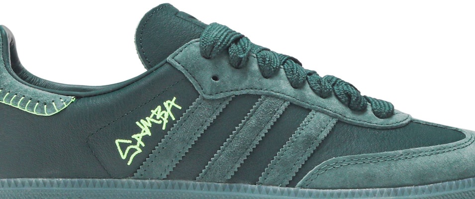 Jonah Hill Adidas Samba1 Green FW7458 Lifestyle Shoes