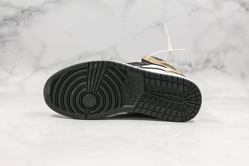 Nike SB Air Jordan 1 Retro High-Top OG NRG Gold Toe 2018 Black Gold Sneakers