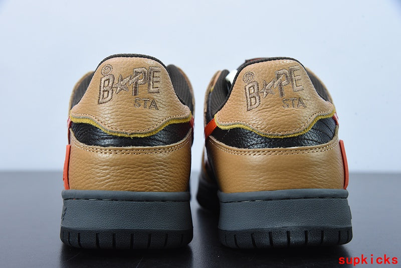 A Bathing Ape Bape Sta Sk8 Brown Black