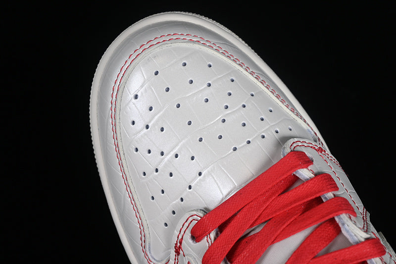 Travis Scott Nike Air Jordan 1 Low OG White Red Sneakers