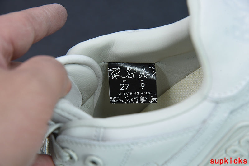 A Bathing Ape Bape Sta Sk8 Pure White