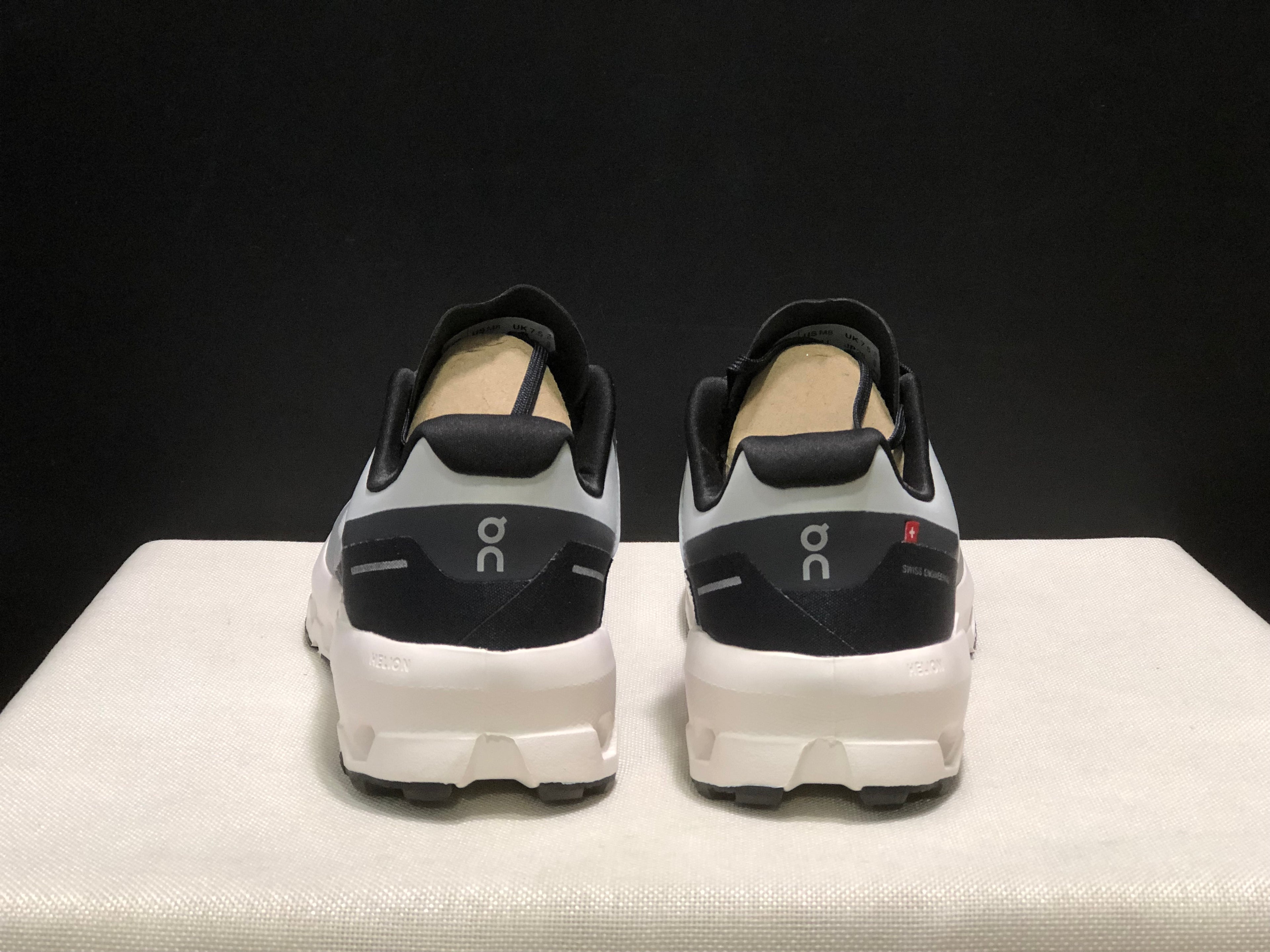 On Running Cloudvista 2 Waterproof Trail Running Shoes Black/White/Haze Blue