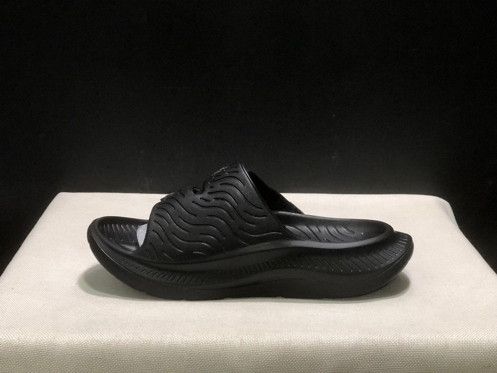 Wtaps x Hoka One One Ora Luxe Comfortable Black Sandals