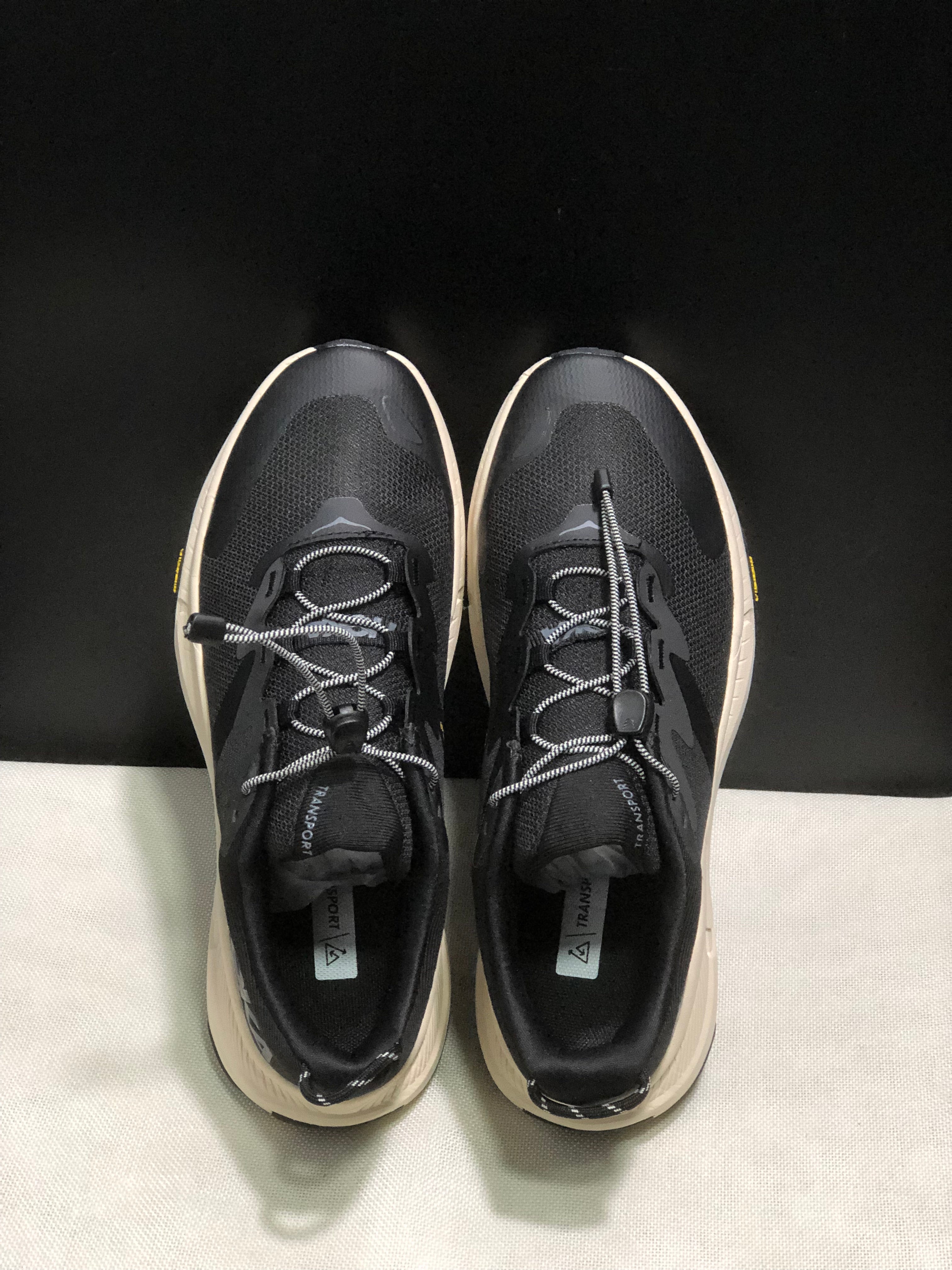 Hoka One One Transport Drawstring Low-top Running Shoes Sneakers Black