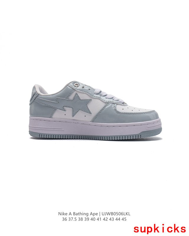 A Bathing Ape Bape Sta Sk8 Low Gray