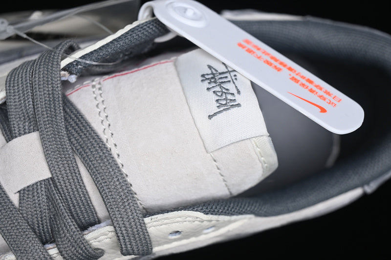 Travis Scott Fragment Design Nike Air Jordan 1 Low OG SP Grey White Casual Fashion Sneakers