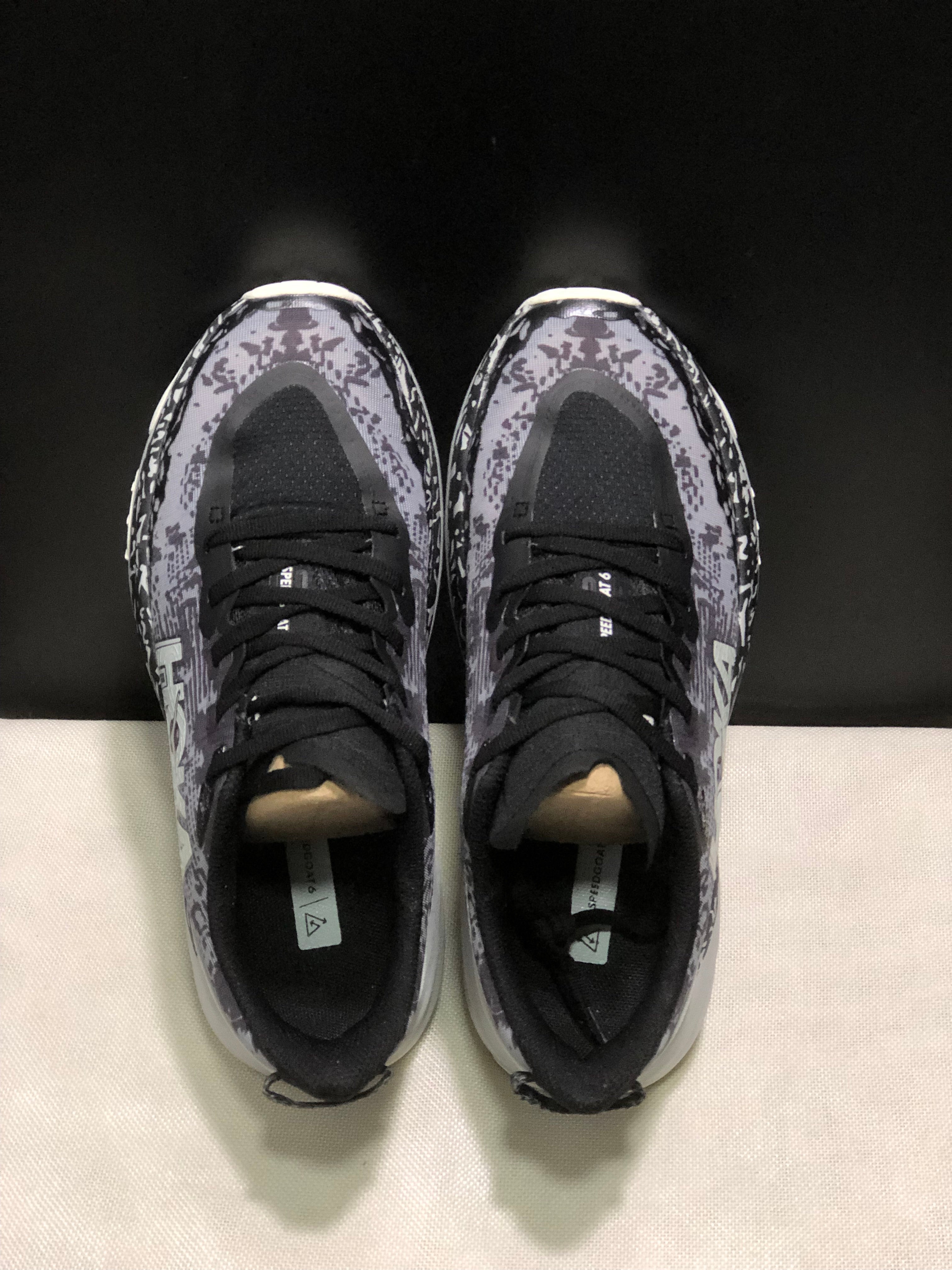 Hoka One One Speedgoat 6 Trail Running Shoes Sneakers Dark Grey