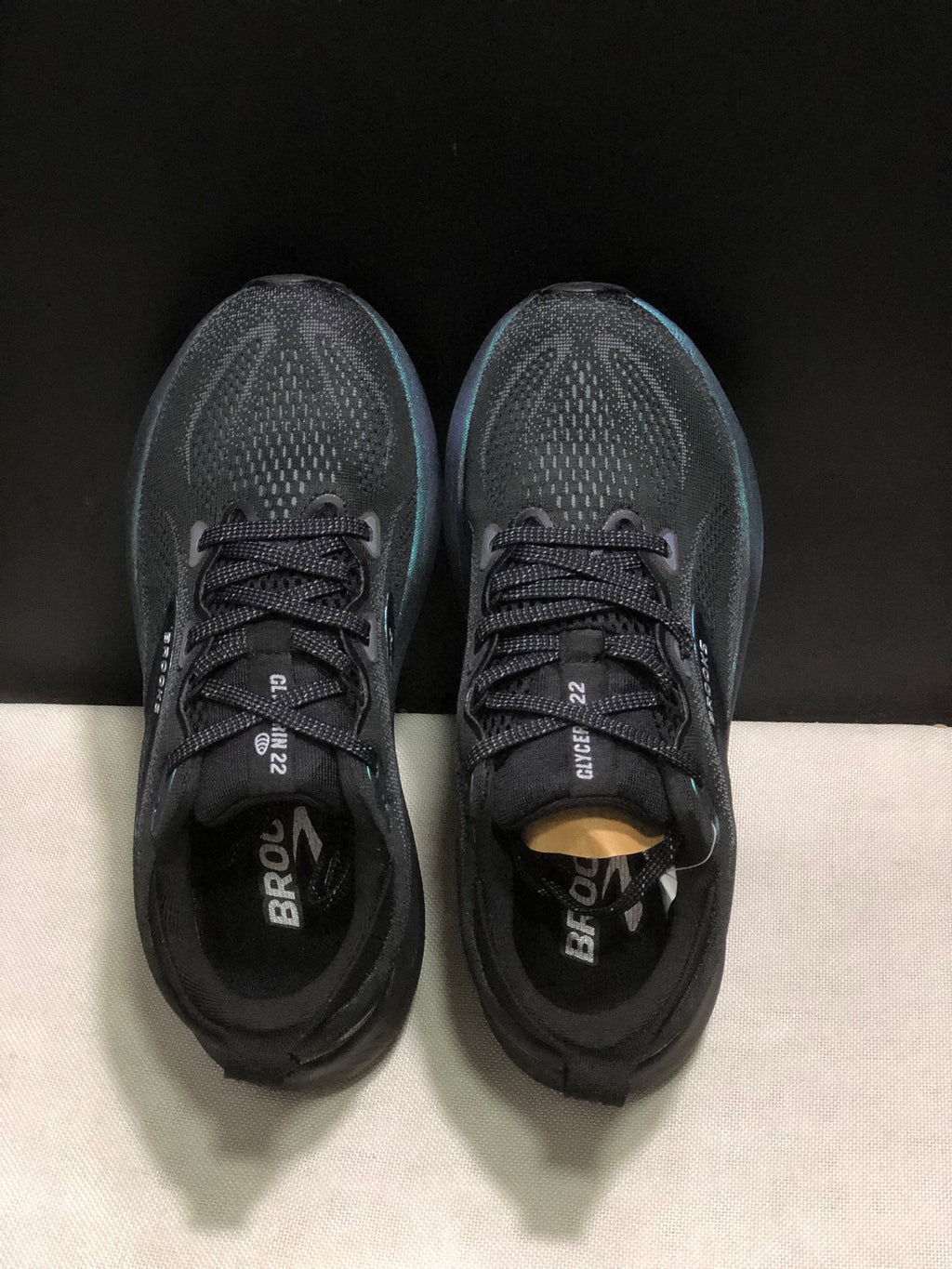 Brooks Glycerin 22 Comfortable Running Shoes Black/Laser