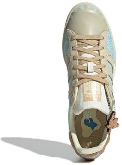 Melting Sadness Adidas Campus1 Blue Cream Brown GY1094 Lifestyle Shoes
