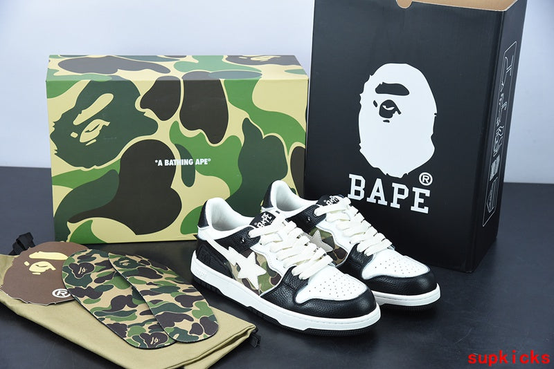 A Bathing Ape Bape Sta Camo Black