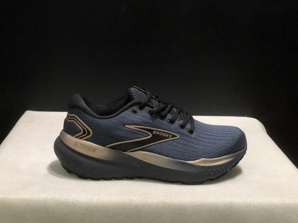 Brooks Glycerin 21 Low-top Casual Running Shoes Black/Gold