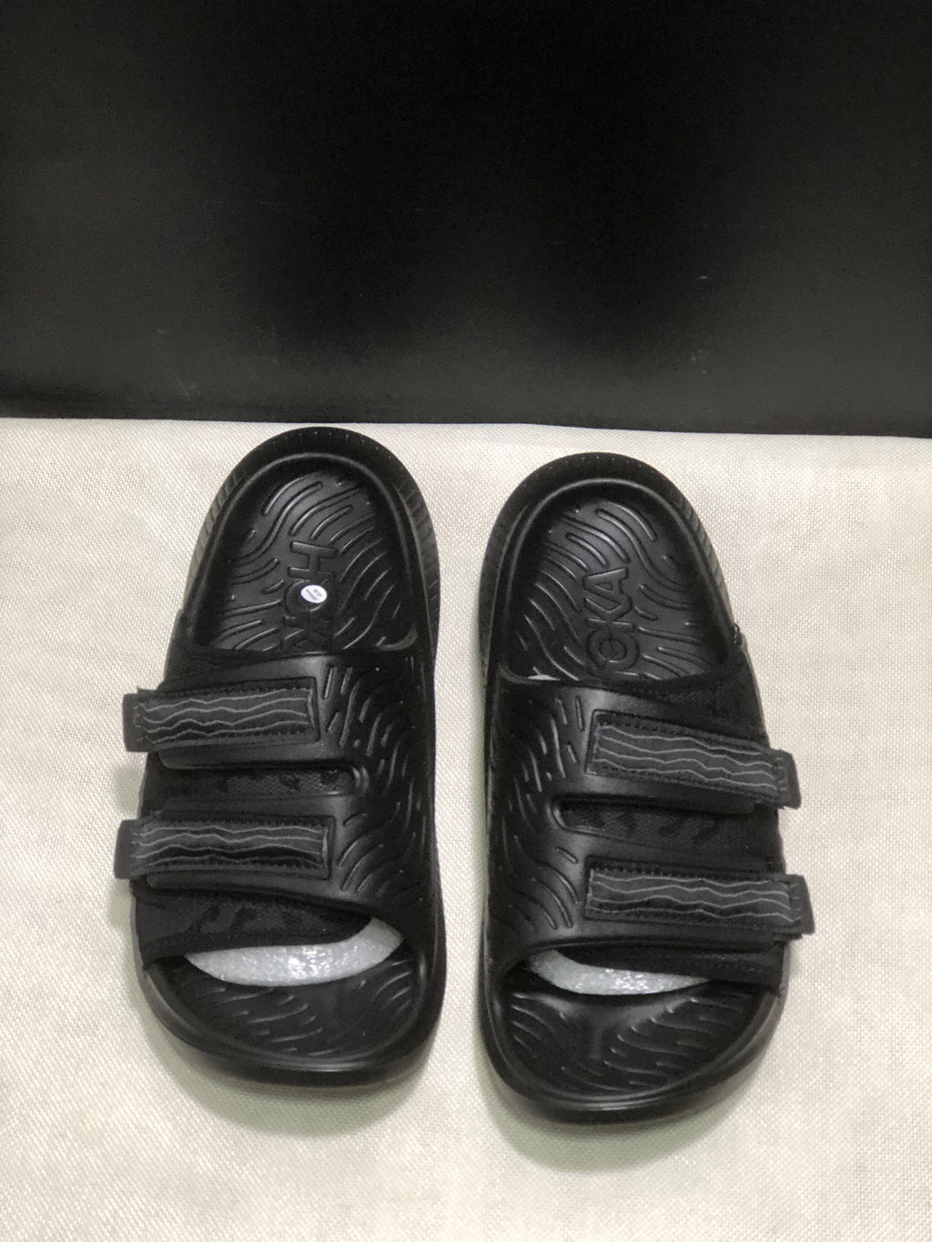 Wtaps x Hoka One One Ora Luxe Comfortable Black Sandals