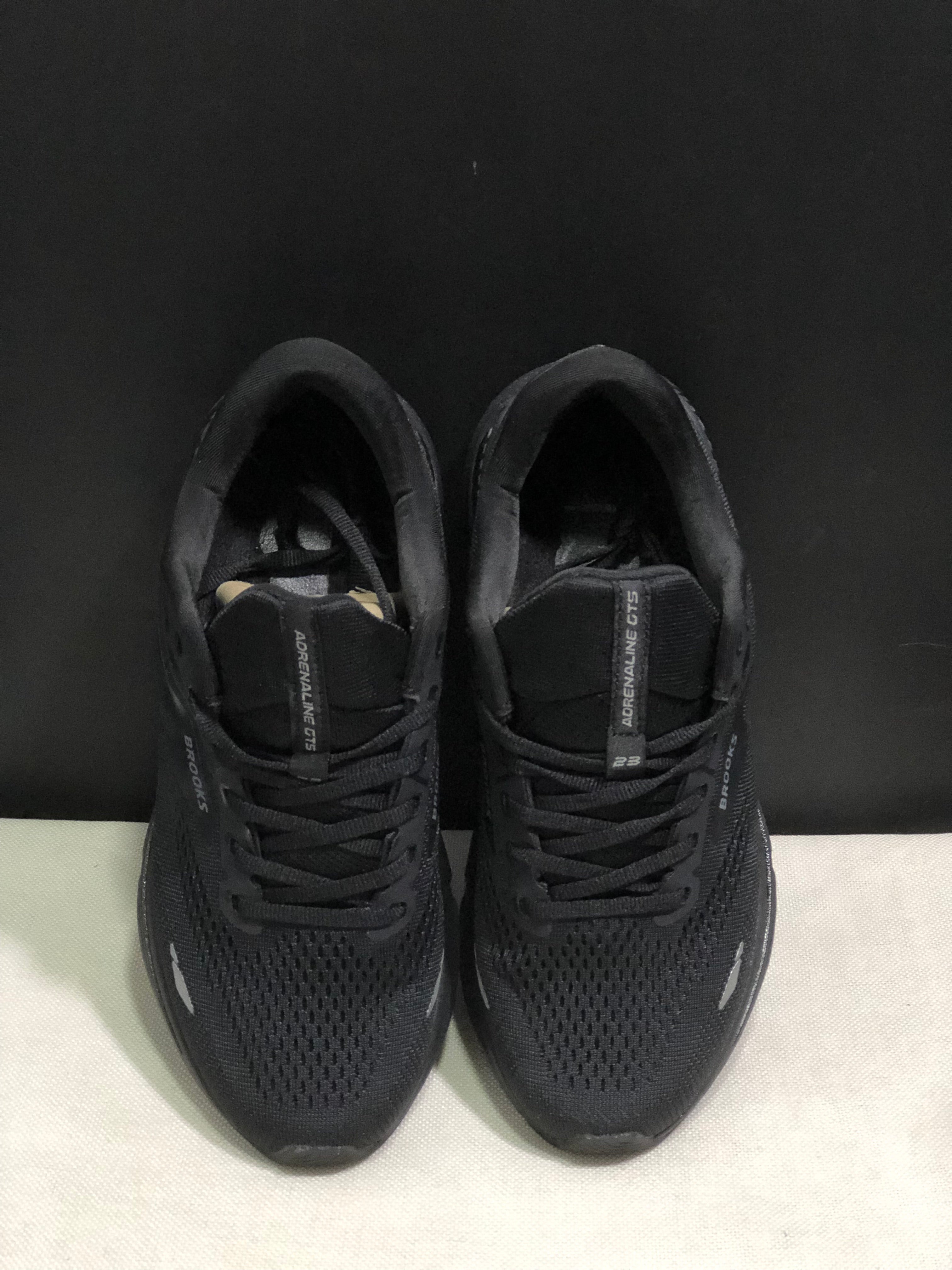 Brooks Adrenaline GTS 23 Shock-absorbing Wear-resistant Low-top Running Shoes Black