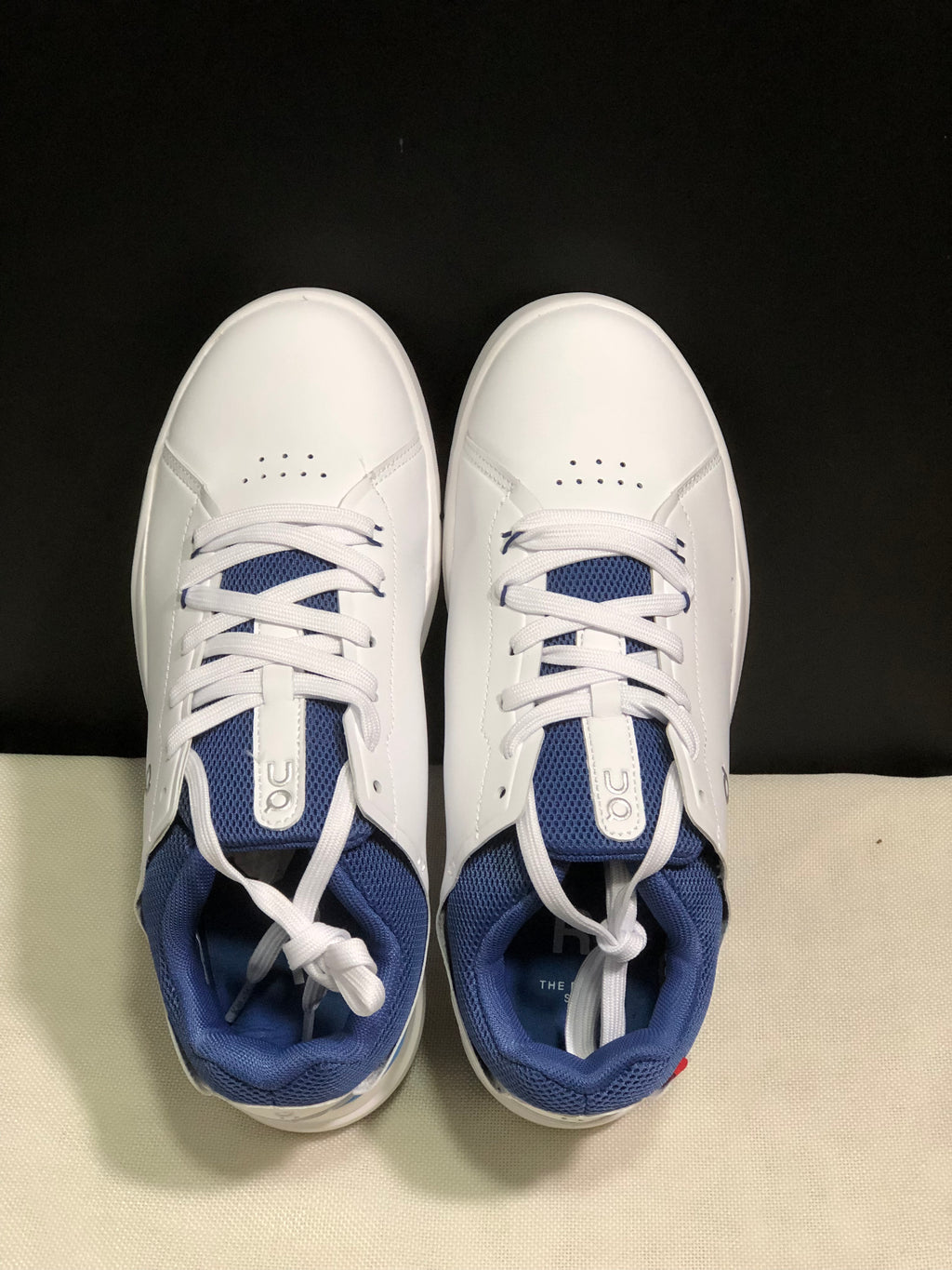 On Running The Roger Spin Board Shoes White/Royal