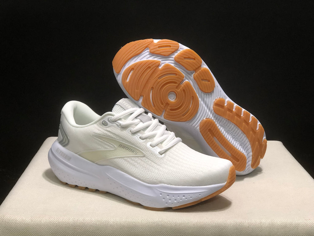 Brooks Glycerin 21 Men's Low-top Casual Running Shoes White