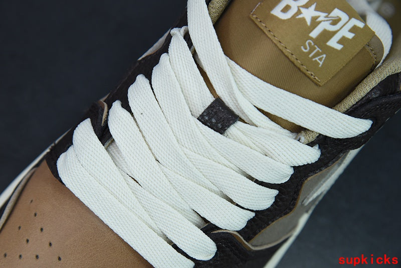 A Bathing Ape Bape Sta Low Black Brown