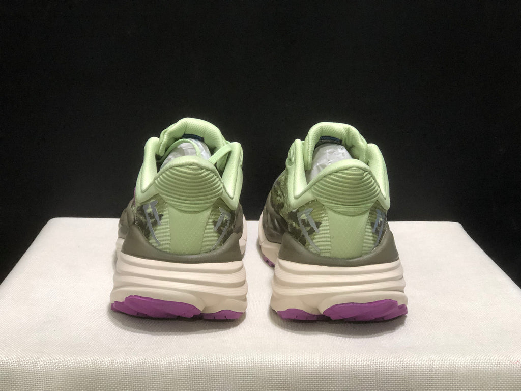 Hoka One One Stinson 7 Comfortable Anti-slip Outdoor Running Shoes Sneakers Light Green