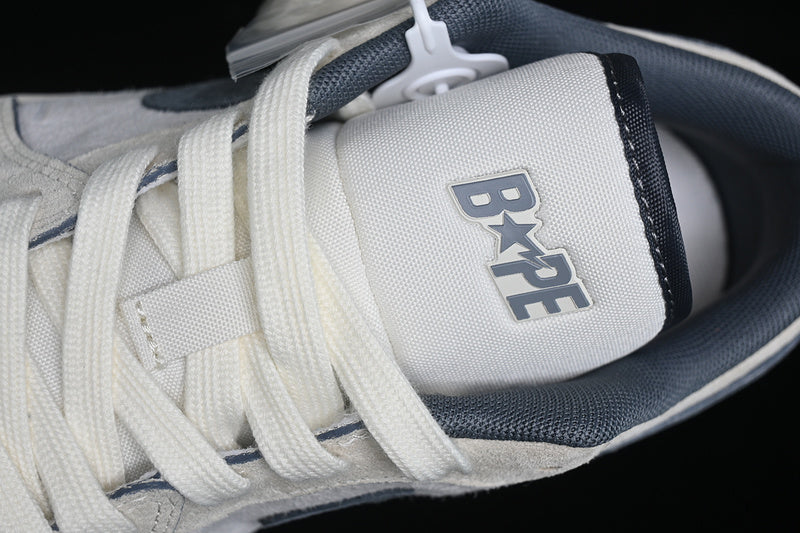 Travis Scott Fragment Design Nike Air Jordan 1 Low Bape OG SP Grey White Beige Sneakers