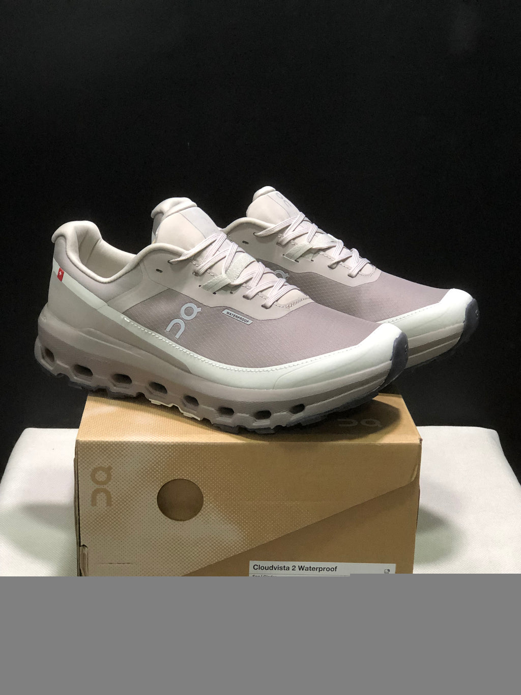 On Running Cloudvista 2 Waterproof Trail Running Shoes Fog/Cinder