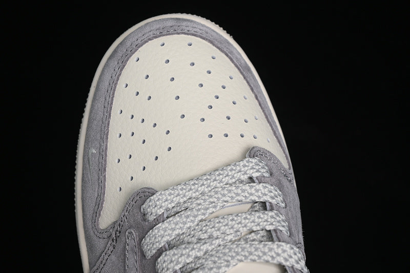 Travis Scott Fragment Design Nike Air Jordan 1 Low The North Face OG SP Grey White Sneakers