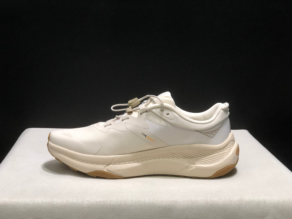 Hoka One One Transport Drawstring Low-top Running Shoes Sneakers Cream