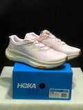 Hoka One One Transport Drawstring Low-top Running Shoes Sneakers Light Pink