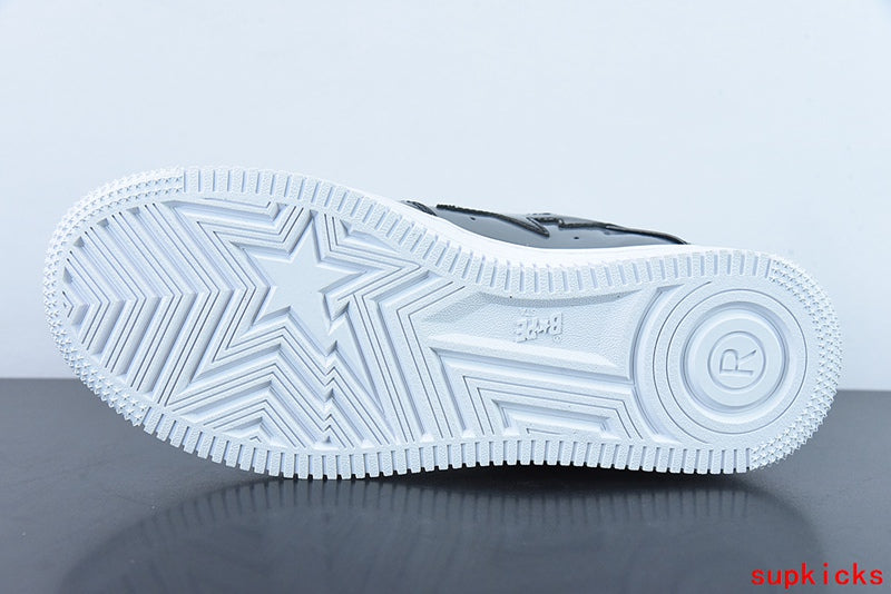 A Bathing Ape Bape Sta Low Black Gray