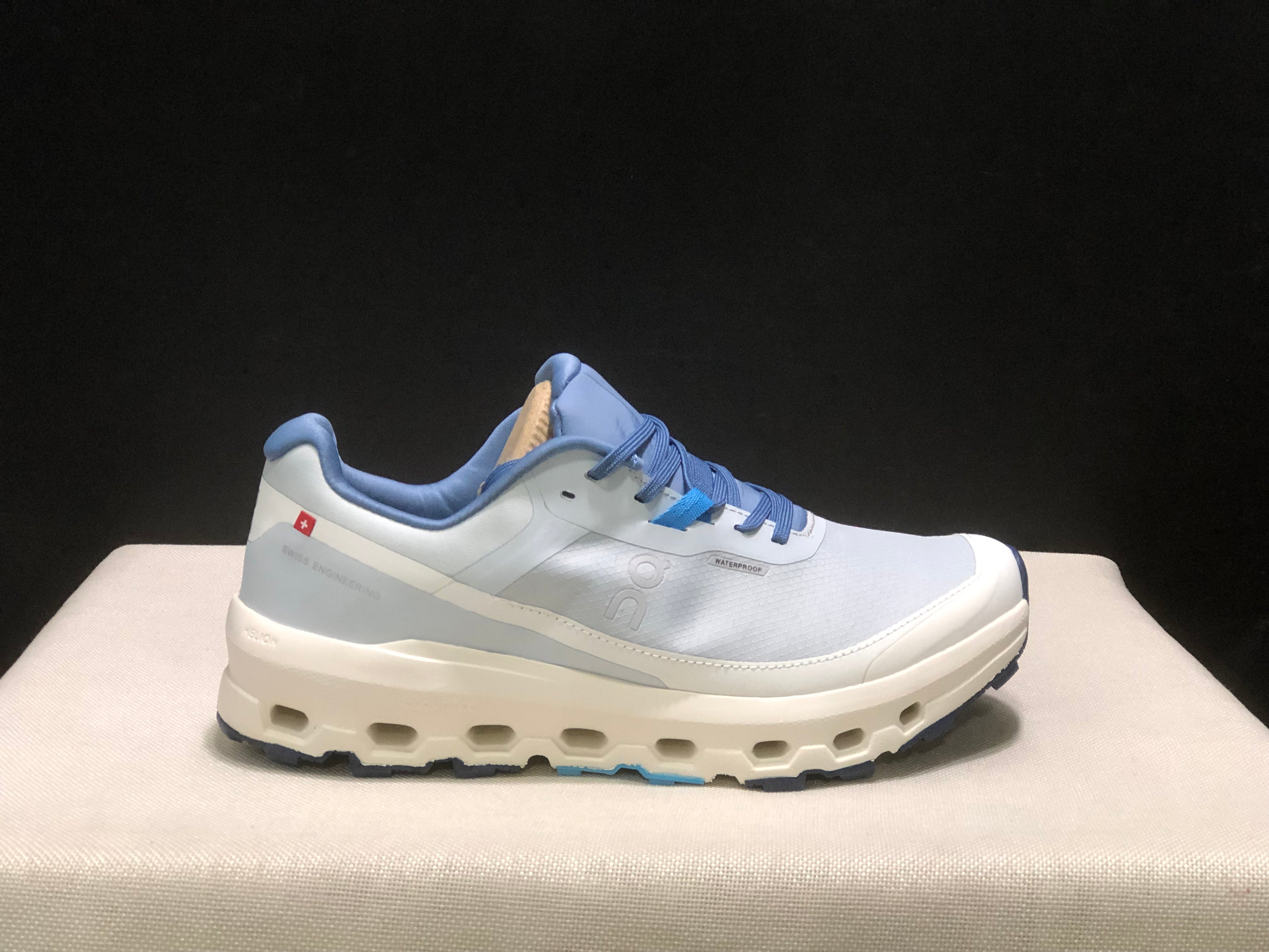 On Running Cloudvista 2 Waterproof Trail Running Shoes Sky Blue/Ivory