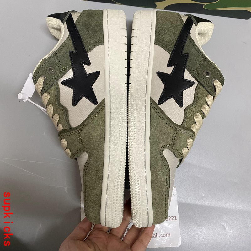 A Bathing Ape Bape SK8 Sta Olive (2022)