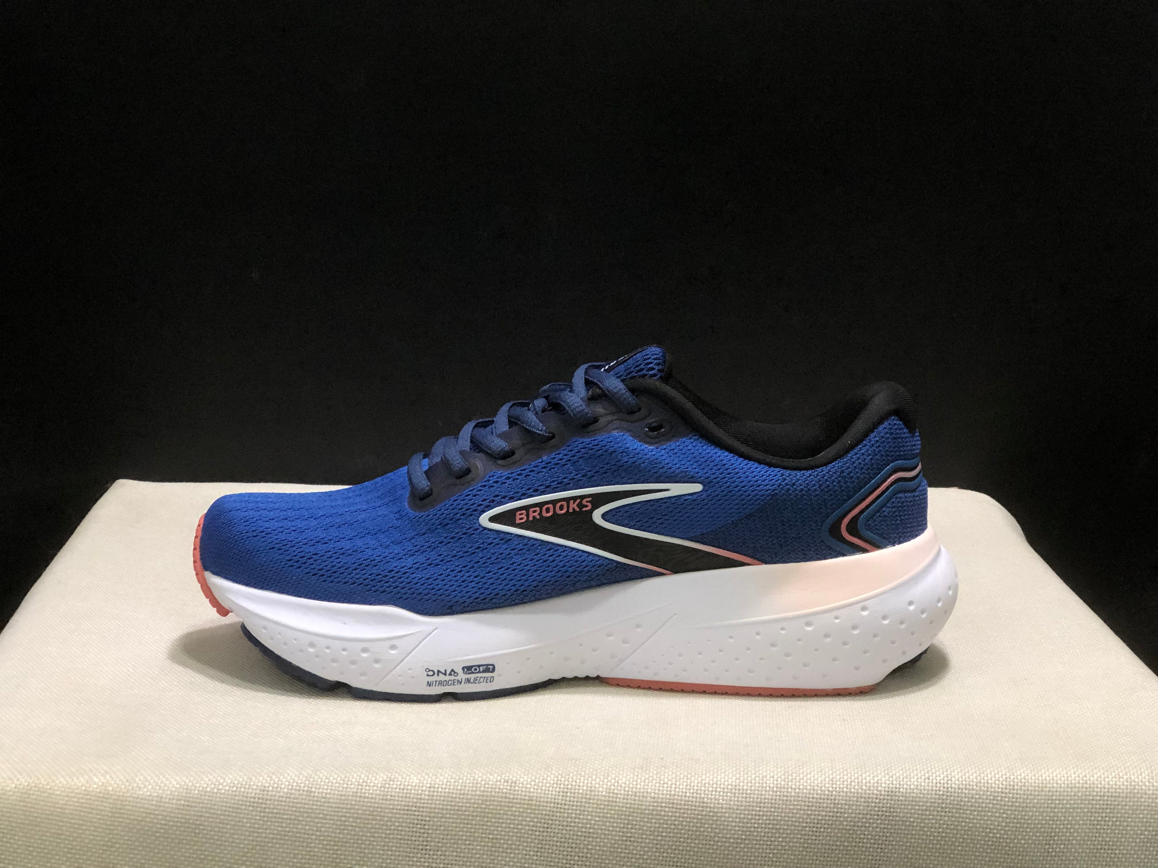 Brooks Glycerin 21 Low-top Casual Running Shoes Blue/Pink