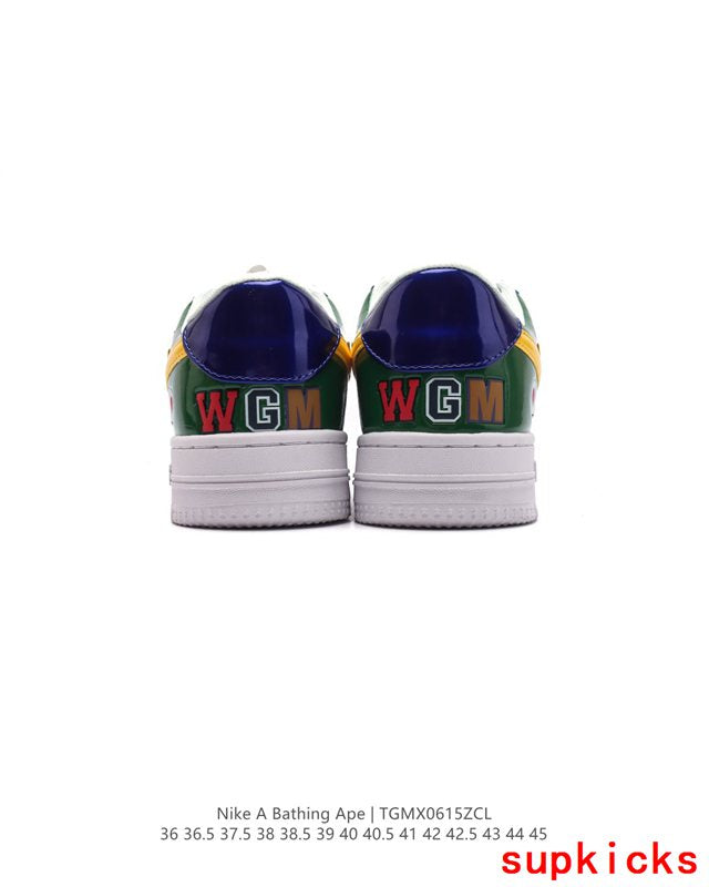 A Bathing Ape Bape Sta Low Shark Green