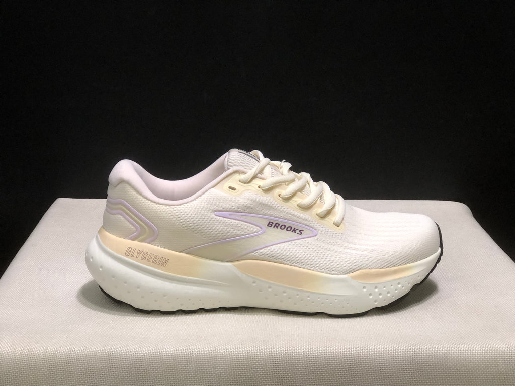Brooks Glycerin 21 Low-top Casual Running Shoes Gardenia Color