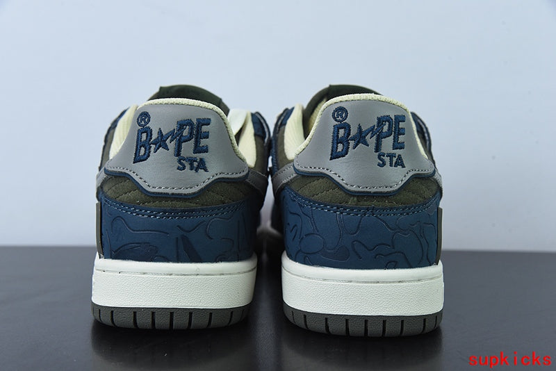A Bathing Ape Bape Sta Sk8 Navy Black