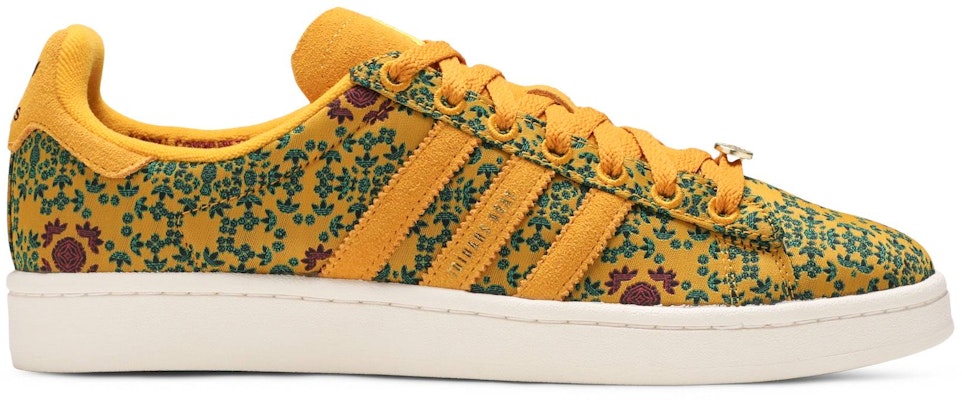 Yara Shahidi Adidas Campus1 Floral Yellow GW3232 Lifestyle Shoes