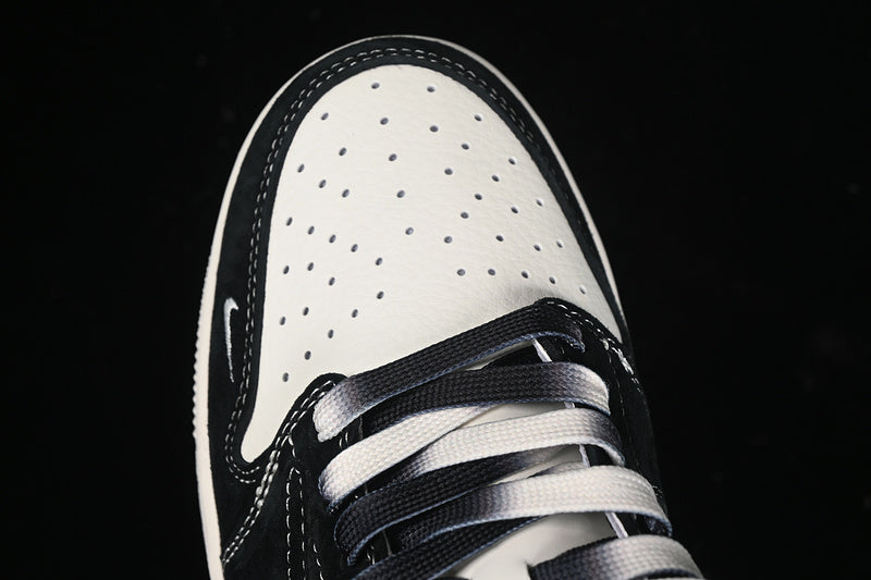 Travis Scott Fragment Design Nike Air Jordan 1 Low Gucci OG SP Black White Sneakers