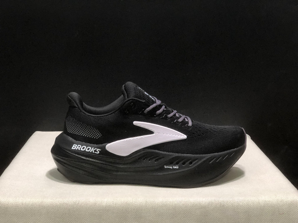 Brooks Glycerin Max Comfortable Low-top Running Shoes Black/Purple